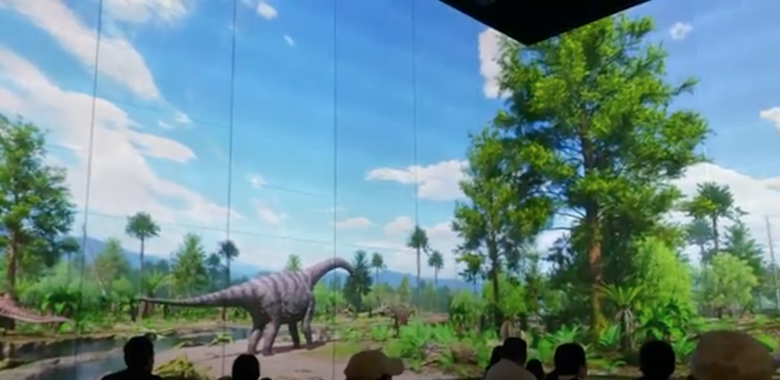 恐竜の映像